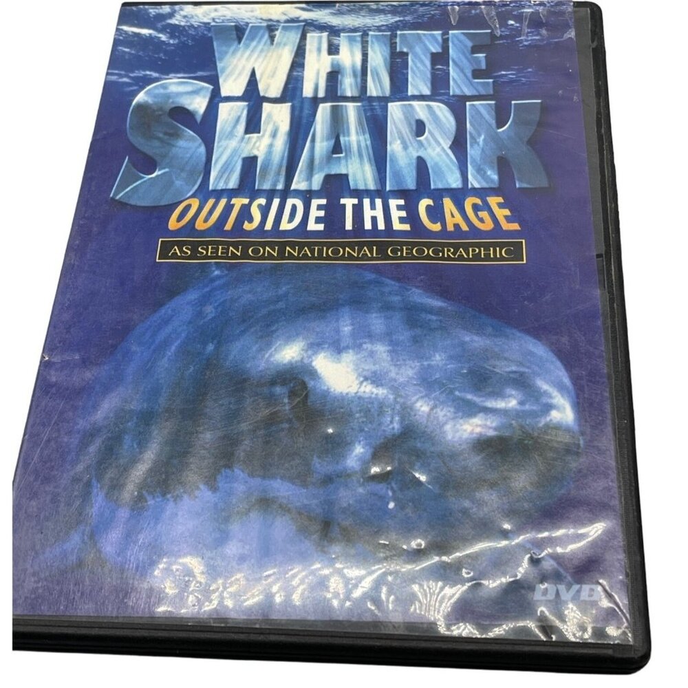 DVD "White Shark Outside the Cage" as seen on National Geographic Digiview READ